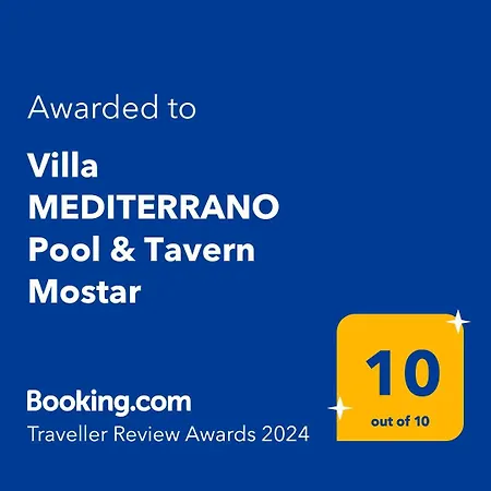Mediterrano Pool & Tavern Mostar Villa Buna